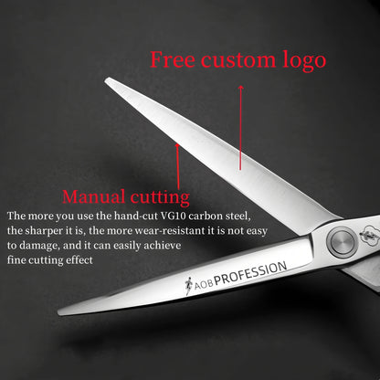 HISADA tijeras barbero profesional 6.2/6.7 inch friseur zubehör VG10 Material hair scissors Professional scissors
