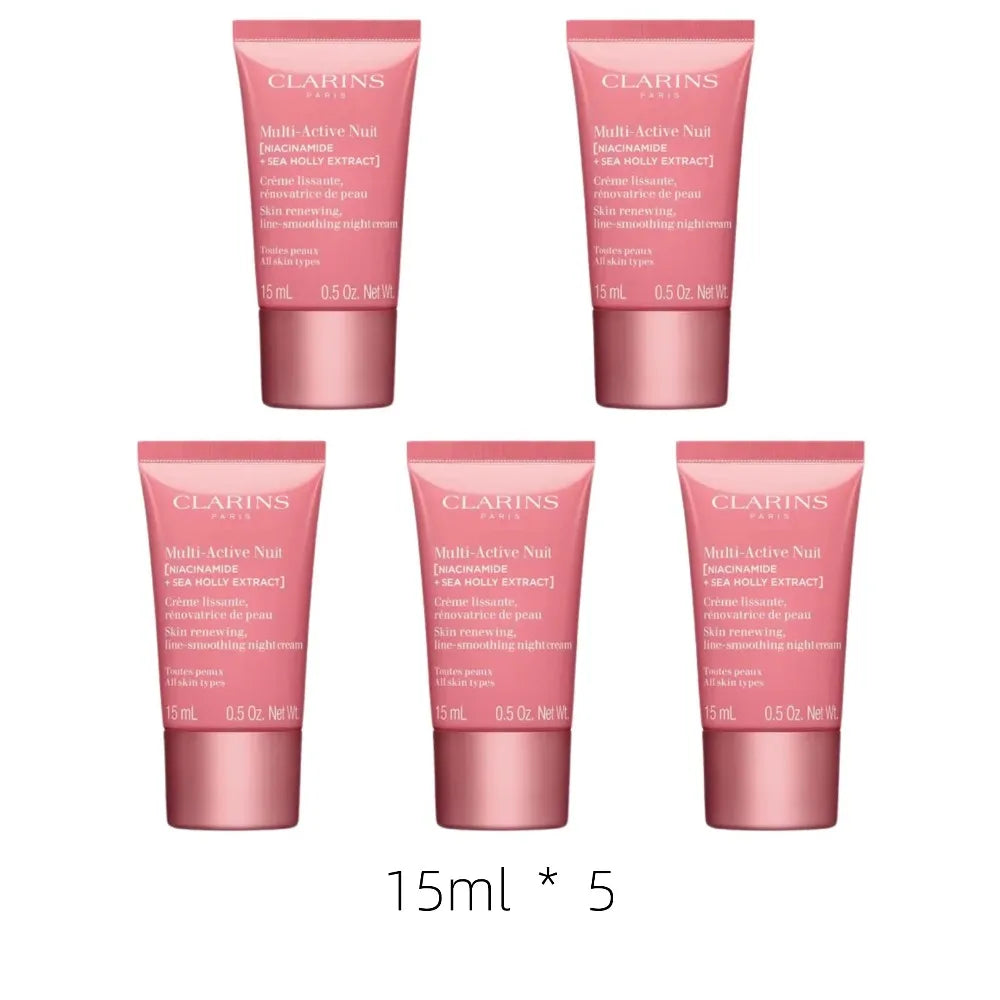 Clarins Multi-Active Renewing Day/Night Moisturizer Cream 15ml, All Skin Types, Original Skin Care Health Beauty