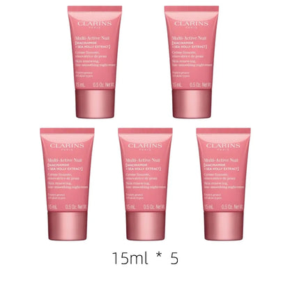 Clarins Multi-Active Renewing Day/Night Moisturizer Cream 15ml, All Skin Types, Original Skin Care Health Beauty
