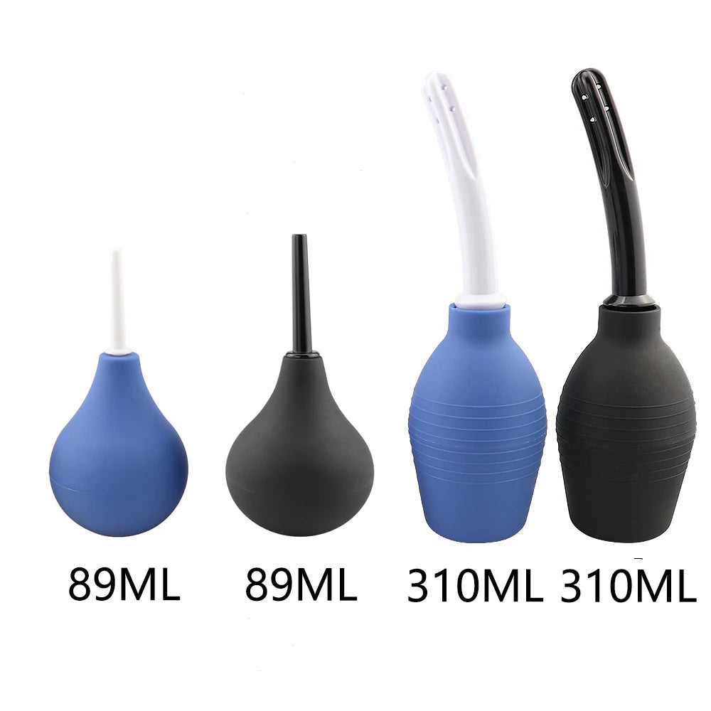 Unisex Enema Irrigator Enema Ball Syringe Anal Irrigation Cleaner Enema Colon Cleansing Men and Women Hygiene Enema Anal Cleaner