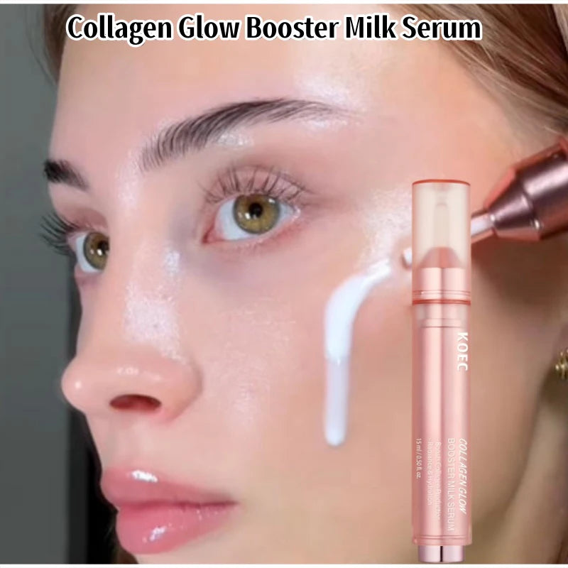 Collagen Milk Toning Wrapping Mask Deep Hydration&Radiance Skin Instant Glow Care Milk Protein & Niacinamide Milky Peel-off Mask