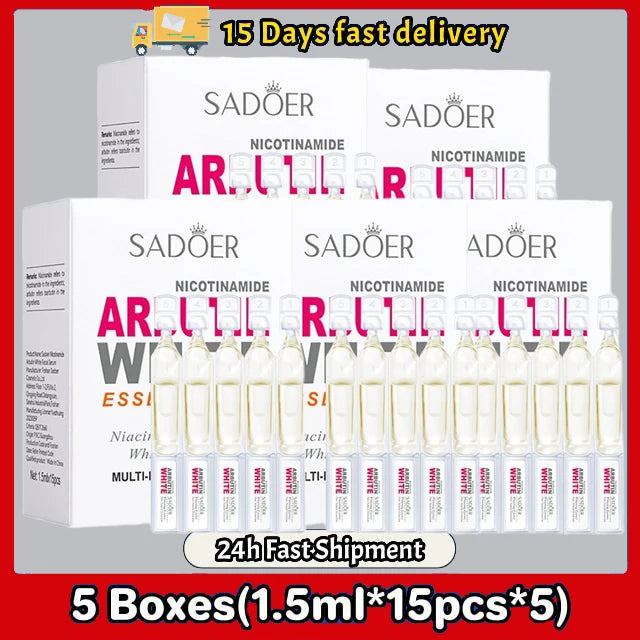 Niacinamide Whiten Serum Arbutin Facial Serum Glass Clarifying Dull Skin Moisturizing Multi-Effect Brightening Korean Skin Care