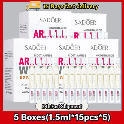Niacinamide Whiten Serum Arbutin Facial Serum Glass Clarifying Dull Skin Moisturizing Multi-Effect Brightening Korean Skin Care