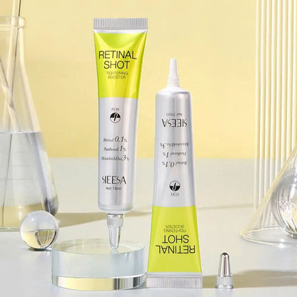 Retinal Shot 0.1% Face Booster Eye Cream Nano Retinal Tightening Serum for Wrinkles & Pores, Anti-Aging Skin Care 15ml