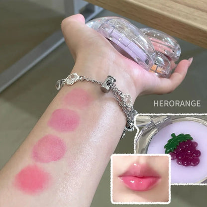 Herorange Nude Tinted Lip Balm Moisturizing Anti-Drying Autumn and Winter Lip Care Lightens Lip Lines Color-Changing Lip Balm