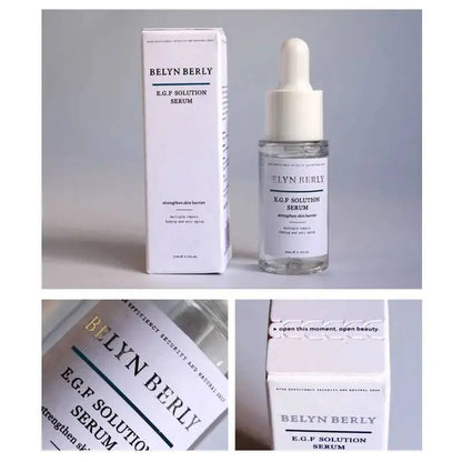 BELYN BERLY EGF Facial Serum 3PCS for Moisturizing Repair Skin Hyaluronic Acid Serum Face Skin Care Products