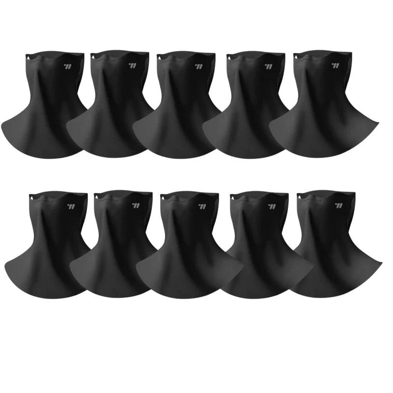 WEST BIKING Mask Breathable Sunscreen Face Veil Ice Silk Face Mask Sun Protection Neckline Face Cover Summer Cycling Hiking