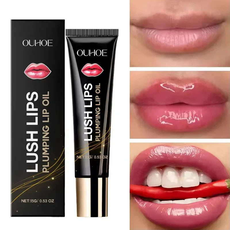 Lasting Volumising Lip Plumper Serum Instant Lips Elasticity Plumping Gloss Oils Reduce Fine Lines Moisturizing Sexy Lip Care