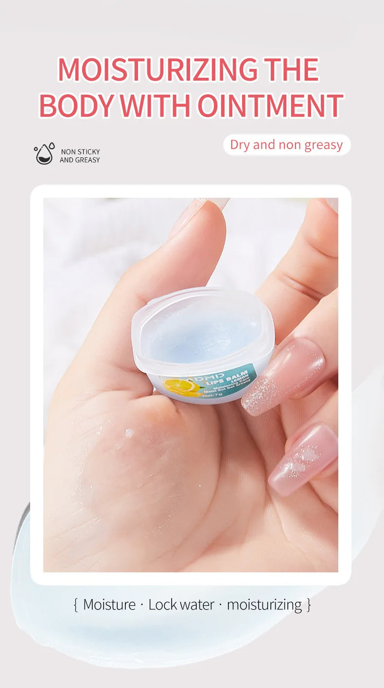 8/4/PCs Lip Balm Moisturizing Lipstick Base Moisturizer Makeup Natural Plant Anti-Cracking Lip Care Petroleum Jelly Lip Balm