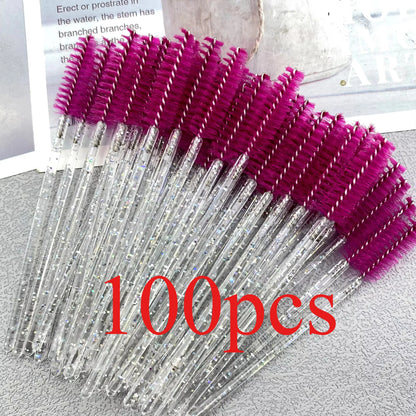 100Pcs Eyelash Brushes Disposable Eyelashes Extension Brush Makeup Tool For Mascara Wands Applicator Spoolers Tools Wholesaler