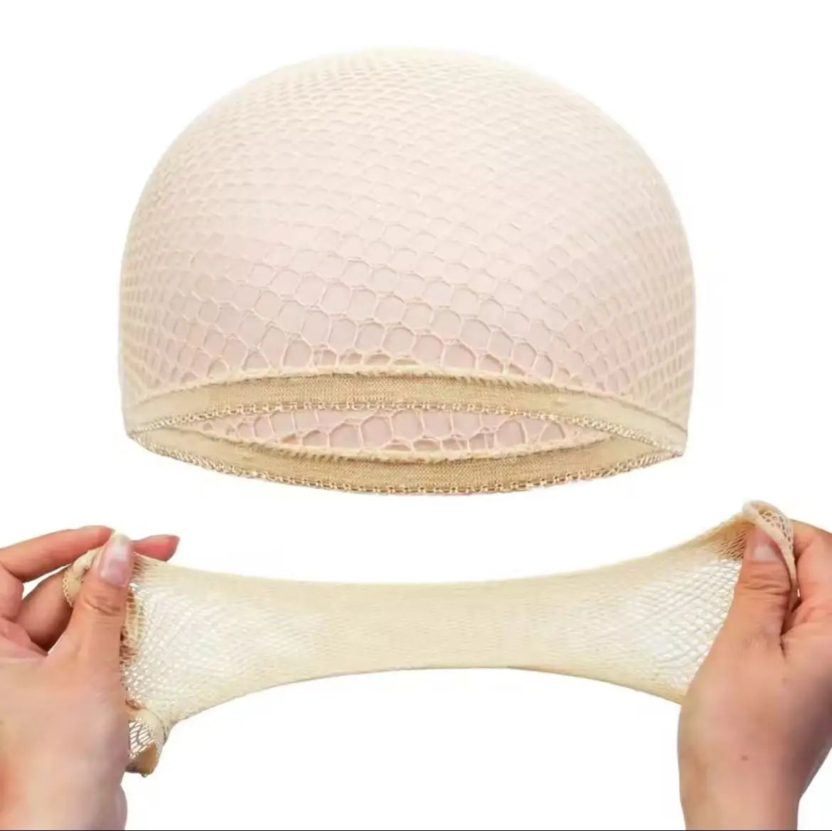 Nylon Hair Net New Stretchable Elastic Hairnets Fashion Mesh Weaving Wig Caps For Women Making Wig Tools