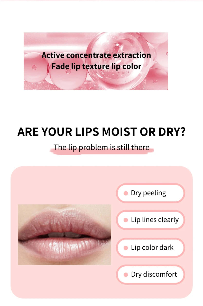 O'CHEAL 1 Pcs Sleeping Mask Maintenance Moisturizing Lip Gloss Mask Cream Plump Lips Serum Care Nourishing Lip Mask Balm