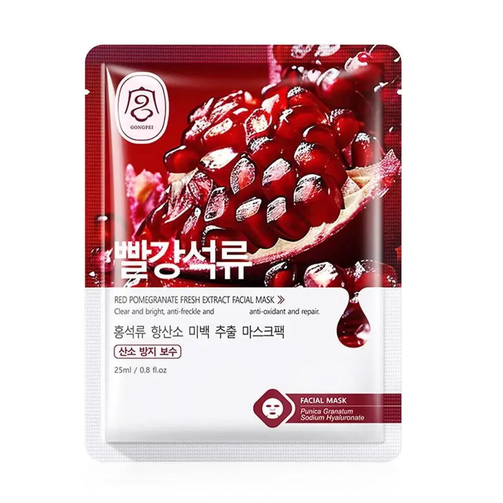 Fruits Face Mask Anti Wrinkle Beauty Facial Moisturizing Masks Hydrating ﻿ Anti-aging Whitening Facial Skin Care M4K7