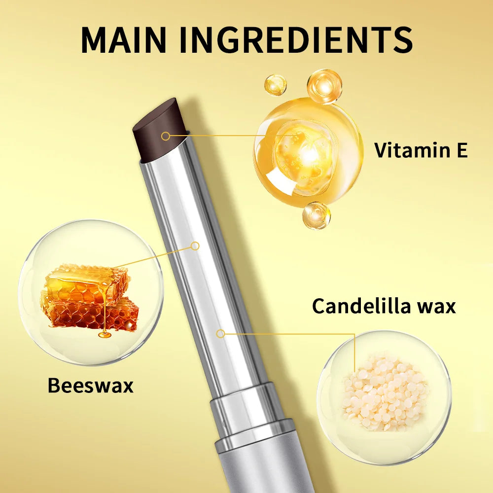 Black Honey Healthy Natural Colorless Lip Balm Lipstick Long Lasting Moisturizing Lips Plumper Nourish Makeup Lip Care Cosmetics