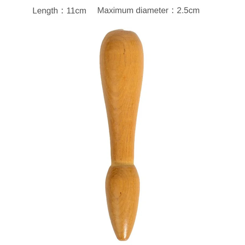 Massage Stick Tool Wooden Foot Spa Physiotherapy Reflexology Thai Foot Massage Health Chart
