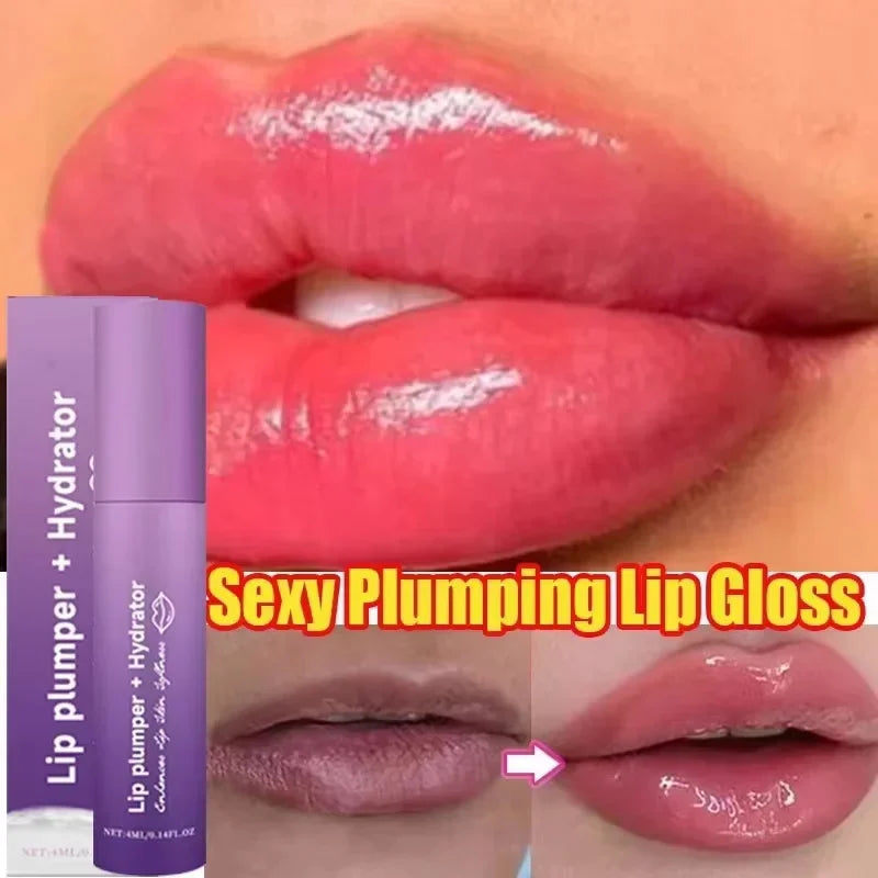 Lasting Volumising Lip Plumper Serum Instant Lips Elasticity Plumping Gloss Oils Reduce Fine Lines Moisturizing Sexy Lip Care