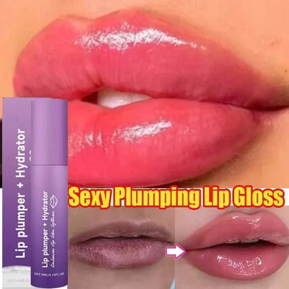 Lasting Volumising Lip Plumper Serum Instant Lips Elasticity Plumping Gloss Oils Reduce Fine Lines Moisturizing Sexy Lip Care