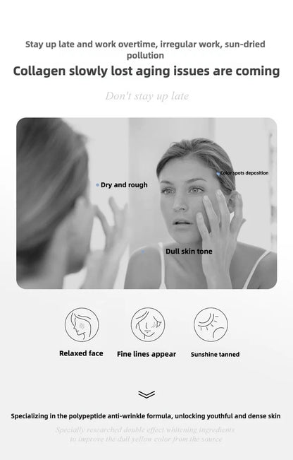 Blue copper peptide Anti-aging Essence Fade Fine Lines Facial Moisturizing brightning Anti Aging Firming Skin Care
