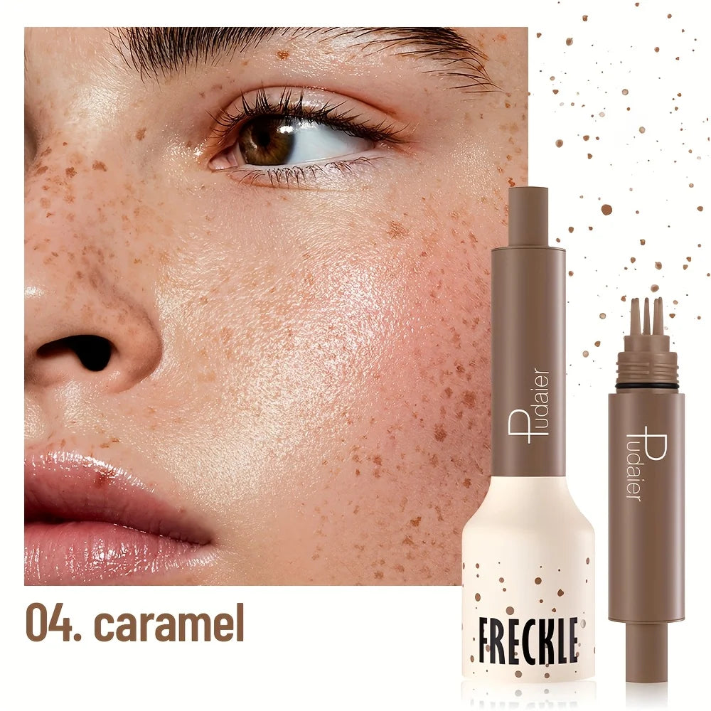 Waterproof Fake Freckles Stamp Pen, Sweatproof Long Lasting, Natural Nude Makeup Light Liquid, Smudgeproof