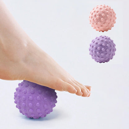 Solid Fascia Ball Raised Point Massage Ball TPR Posture Master Yoga Ball Waist Back Hand Foot Pain Relief Plantar Massage Tools