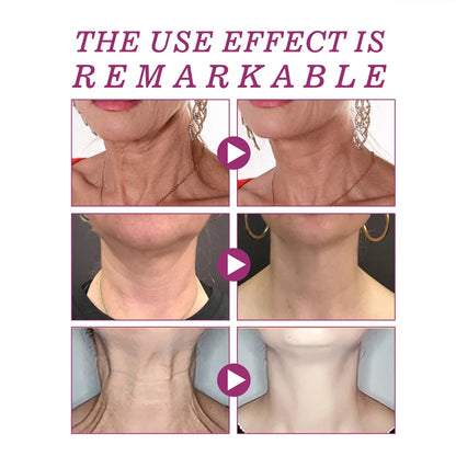 Retinol & Collagen Neck Cream Neck Face Firming Stick with Jojoba Oil Moisturizing Lifting Hyaluronic Acid for All Skin Types