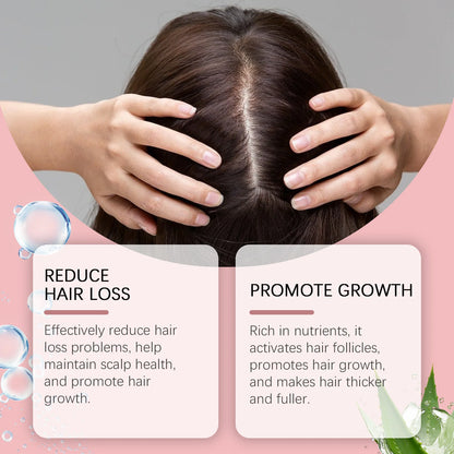 Fermented Rice Water for Hair Growth Hair Regrowth Essential Oil Scalp Treatment Hair Fall Control Serum Plant Dense Hair Spray