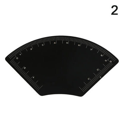 Eyebrow Ruler Microblading Mapping Tool Shaping Permanent Makeup Drawing Guide Ruler Tattoo Aluminum Alloy Fast Drawing Eyebrow
