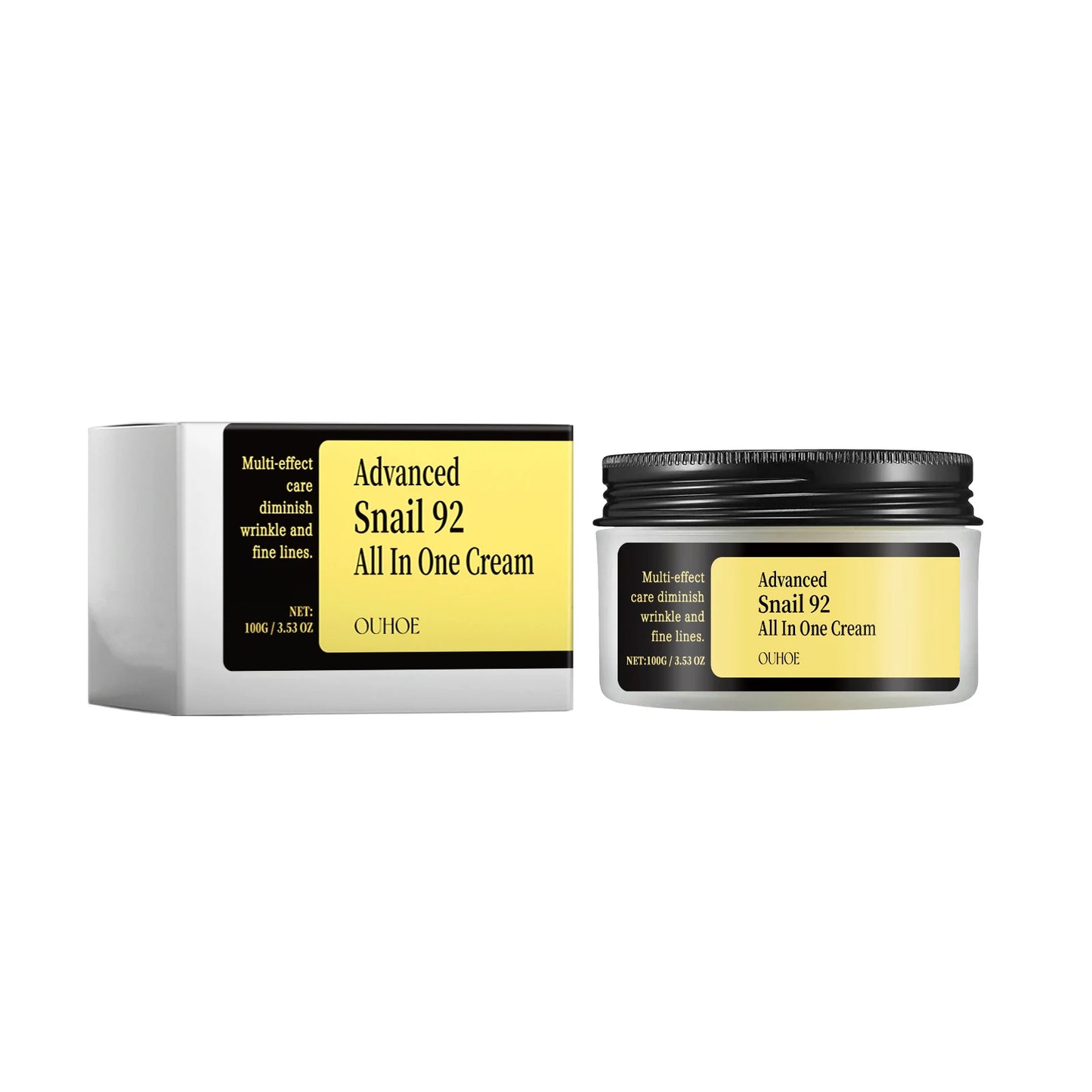 Snail Vitamin C Smear Mask Hydrating Firming Pore Refining Facial Care Fade Spots Blemishes Brightening Gentle Face Skincare