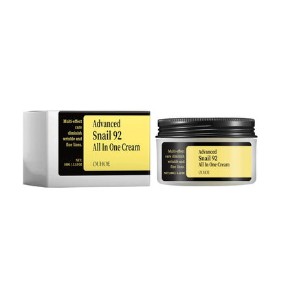 Snail Vitamin C Smear Mask Hydrating Firming Pore Refining Facial Care Fade Spots Blemishes Brightening Gentle Face Skincare