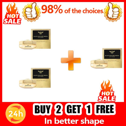 Beauty Salon Line-grade Black Gold Royal Jelly Collagen Light Wrinkle Eye Cream Care Anti Wrinkle Cream Eye Bags Contour Beauty