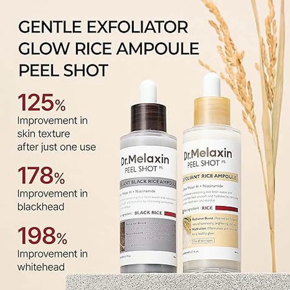 Facial anti oxidant water emulsion essence rice extract can repair damaged skin barrier and refresh skin care