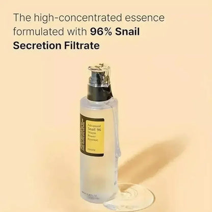 Nutrition Snail Mucin Power Repair Essence Water Gentle Facial Cleanser Toner Moisturizing Hyaluronic Acid Nourishes Skin