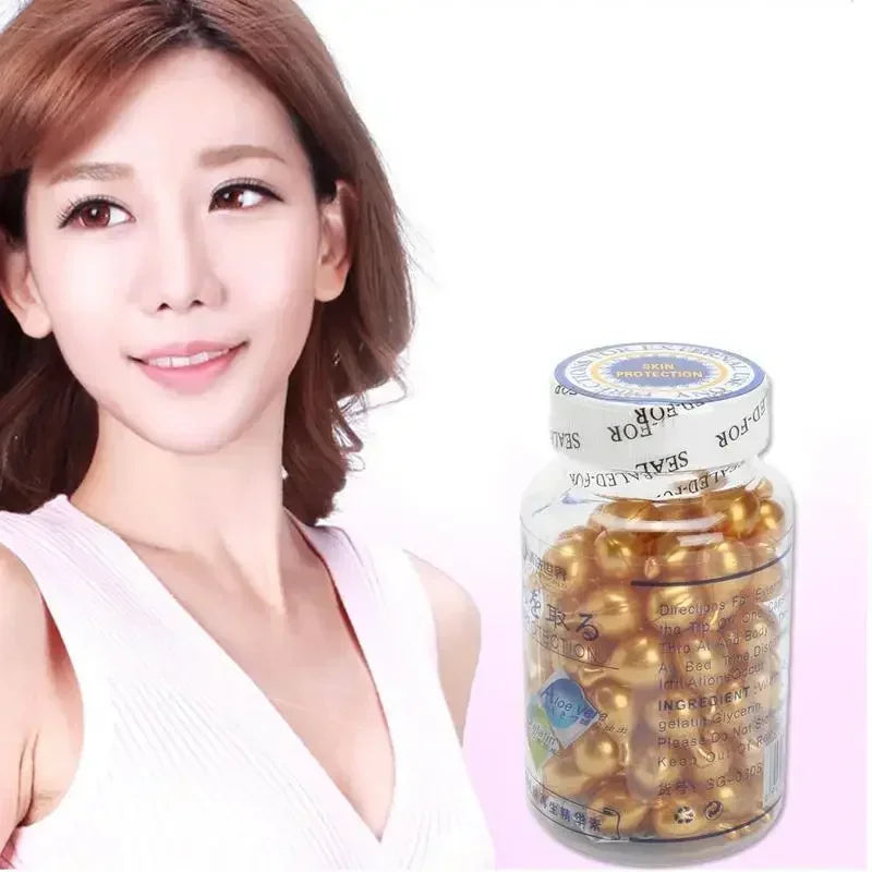 Vitamin E Anti-Wrinkle Serum Firming Fade Fine Lines Brightening Tighten Saggin Repair Deep Hydration Anti Aging Korean Skincare
