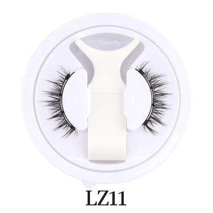 Hot Sale Magnetic Eyelashes 3D Natural False Eyelashes Handmade Faux Mink Lashes No Glue Needed Eyelashes with Magnetic Tweezers