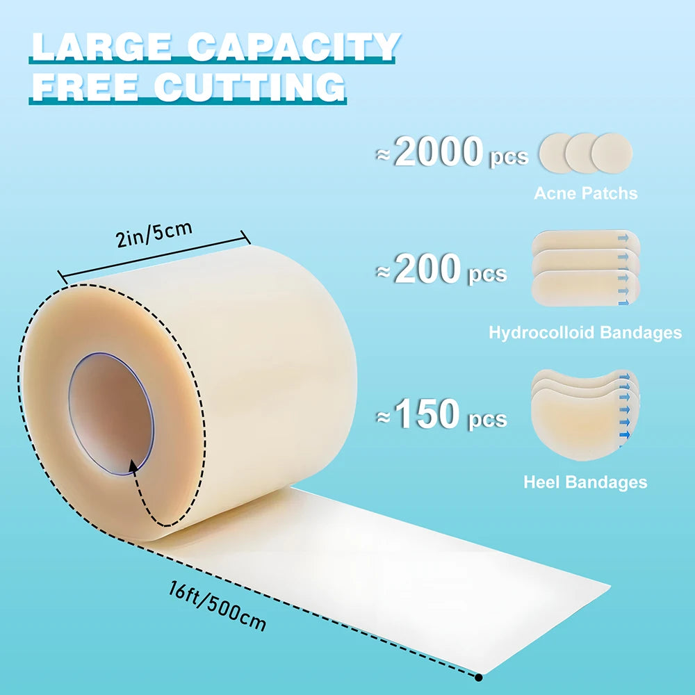 Hydrocolloid Roll Self-Adhesive Hydrocolloid Patch Bandage For Wound Care Bed Sore Bandages Hydrocolloid Gel Waterproof Patches