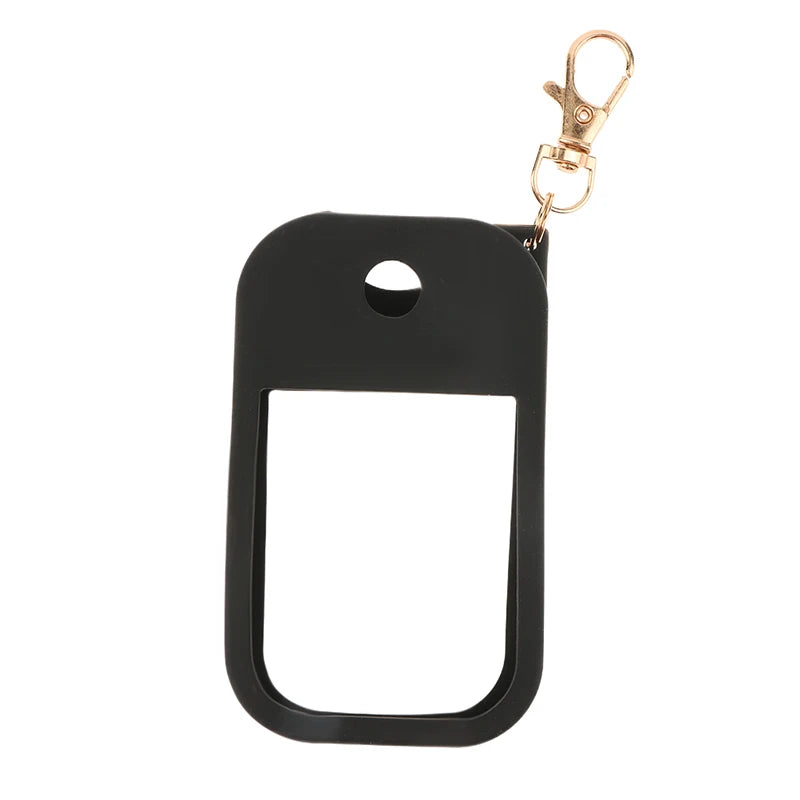 New Universal Silicone Sleeve Reusable Hand Sanitizer For 30ml Card Spray Bottle With Silicone Sleeve Separate Bottle
