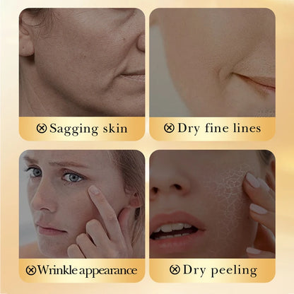 SADOER 24K Golden Collagen Serum for face Moisturizing Anti Wrinkles Hydrating Anti-aging Wrinkle Facial Essence Skin Care