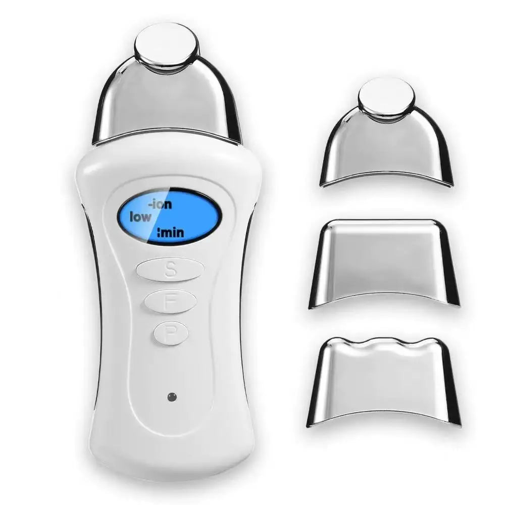 Professional Microcurrent Facial Device Handheld Galvanic Spa Machine Anti-Aging Skin Rejuvenation Lifting Wrinkle Beauty Tool