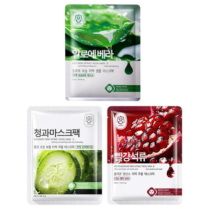 Fruits Face Mask Anti Wrinkle Beauty Facial Moisturizing Masks Hydrating ﻿ Anti-aging Whitening Facial Skin Care M4K7