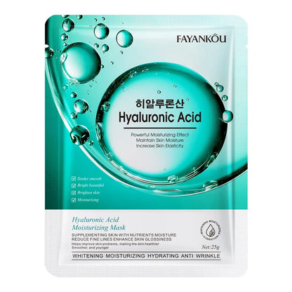 10pcs Vitamin C Niacinamide Retinol Face Mask Anti Wrinkle Moisturizing Brightening Firming Hydrating Facial Masks Skin Care