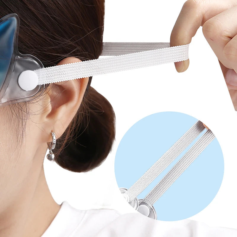 PVC Ice Gel Eye Mask Reuseable Face Mask Cooling Eyes Care Relaxation Relieve Fatigue Cold Relieve Facial Edema Beauty Skin Care
