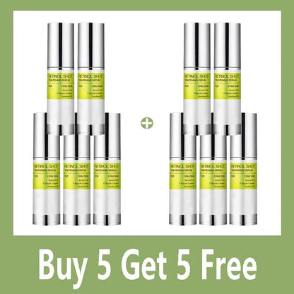 Retinol Shot Eye Cream Anti-aging Eye Serum for Dark Circles Wrinkles Hydrating Essence Firming Treatment Gentle Vitamin C Serum