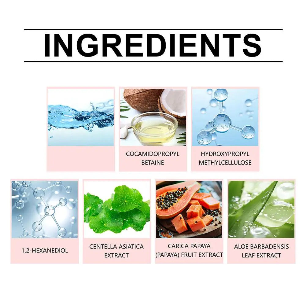 Soothing Centella Asiatica Mild Deep Cleansing Foam Cleanser - Remove Pore Oil Control Exfoliating Refresh Facial Skincare
