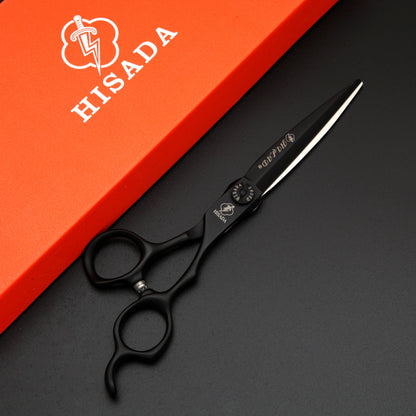 HISADA professional barber scissors Japanese handmade VG10 material scissors 6.0/6.5/7.0 inch hairdressing scissors