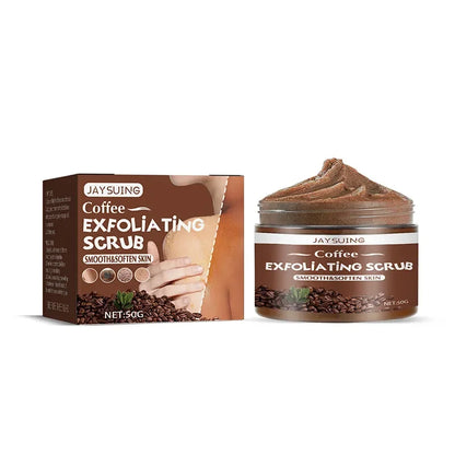 Exfoliating Whitening  Coffee Body Scrub Cream Underarm Knee Melanin Pigmentation Whitening Remove Dead Skin Shower Scrub Car