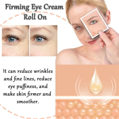 Snail Eye Cream Stick Collagen Fade Fine Lines Wrinkle Lightening Dark Circles Firming Eye Bags Puffiness Moisturizing Eye Cream