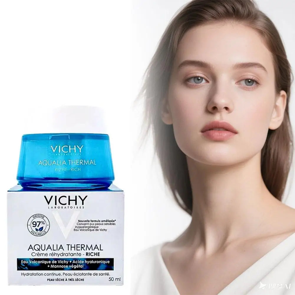 Vichy Face Cream 50ml Multi Functional Moisturizing Nourishing & Repairing Gentle For Sensitive Skin Daily Skincare Must Have