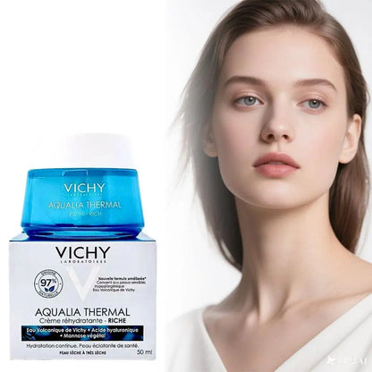 Vichy Face Cream 50ml Multi Functional Moisturizing Nourishing & Repairing Gentle For Sensitive Skin Daily Skincare Must Have