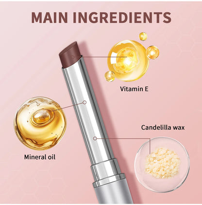 Honey Lipstick Tinted Lip Balm Lip Stain Moisturizing Nourishing Long-Lasting Lipstick for All Skin Tones Natural Woman Makeup