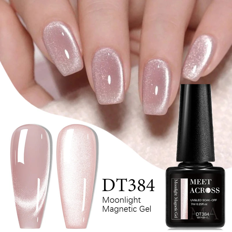 Cat Eye Gel Polish With Nail Magnet Tools For Creating Heart Shapes On Nails Semi Permanent Cat Magnetic Nail Art UV Gel Varnish